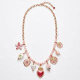 Collana Cuore Sacro Pink