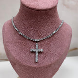 Collana croce luxury